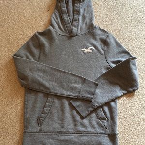 Womens small grey hollister hoodie
